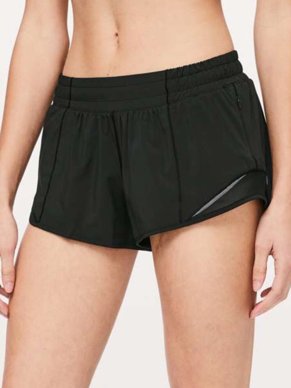 Lululemon Hotty Hot Short II *2.5" - 8 Black